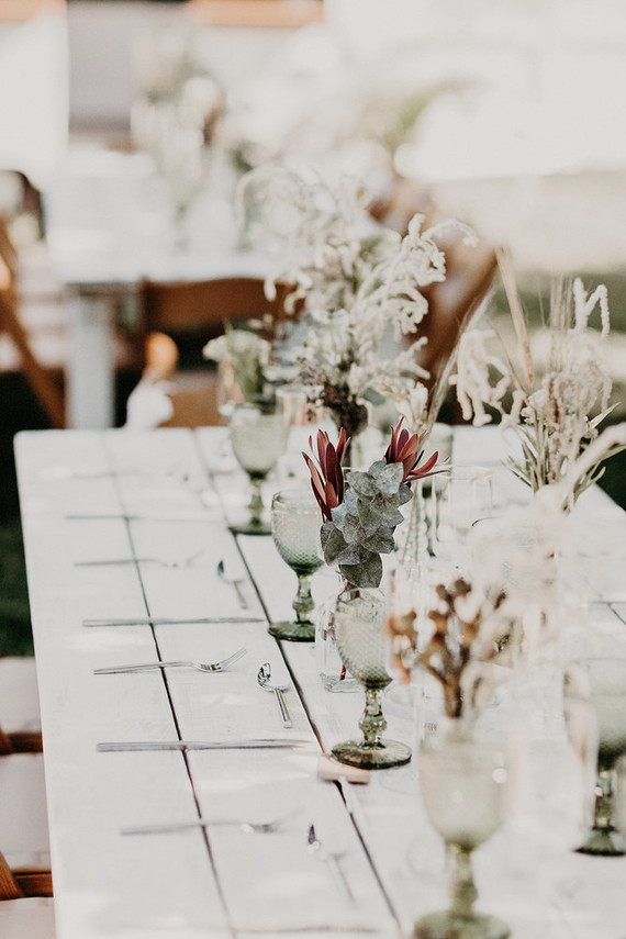 Winter backyard baby shower