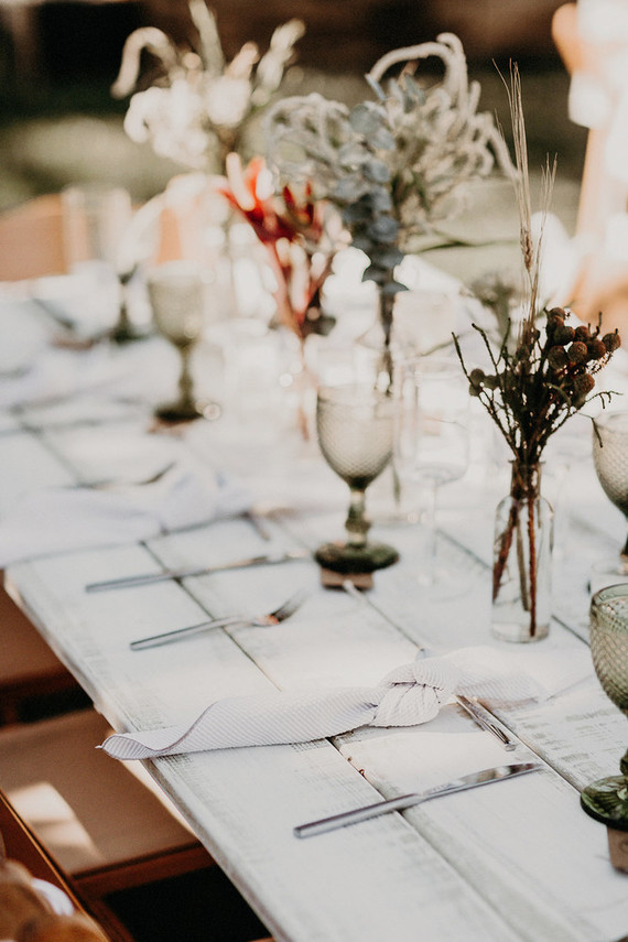 Winter backyard baby shower