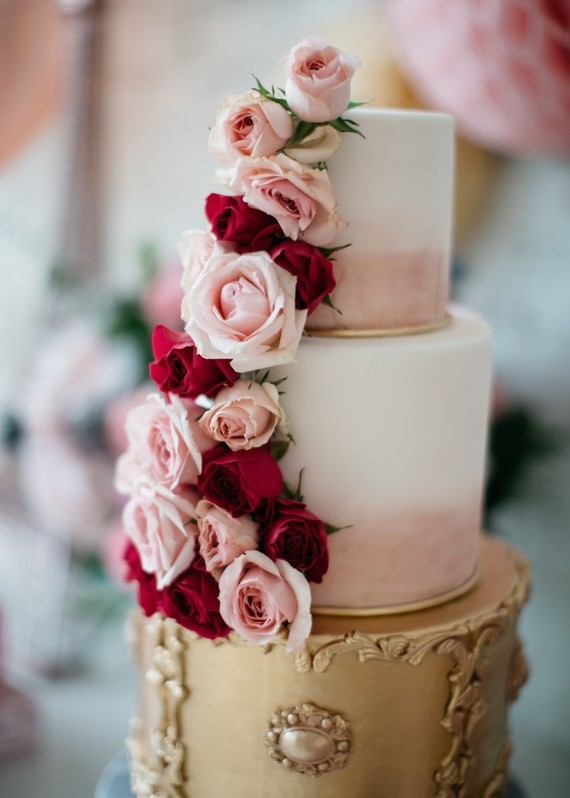 French flower market inspired 1st birthday party Inspiration