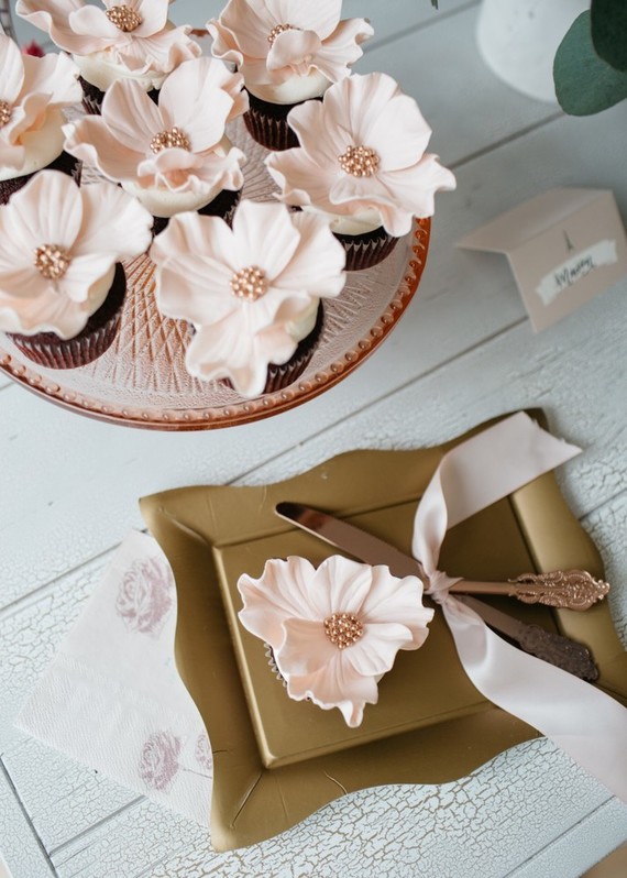 French flower market inspired 1st birthday party