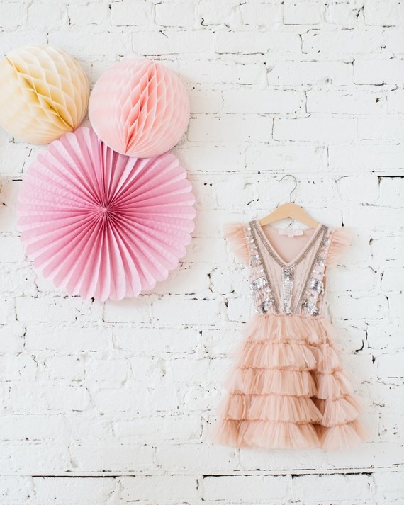 French flower market inspired 1st birthday party Inspiration