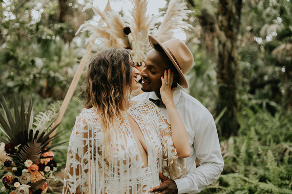 Southern bohemian elopement inspiration