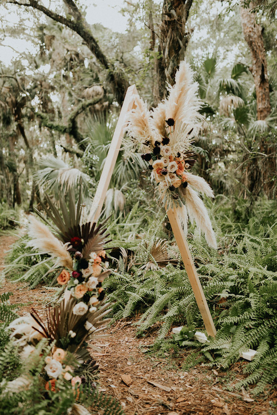 Southern bohemian elopement inspiration
