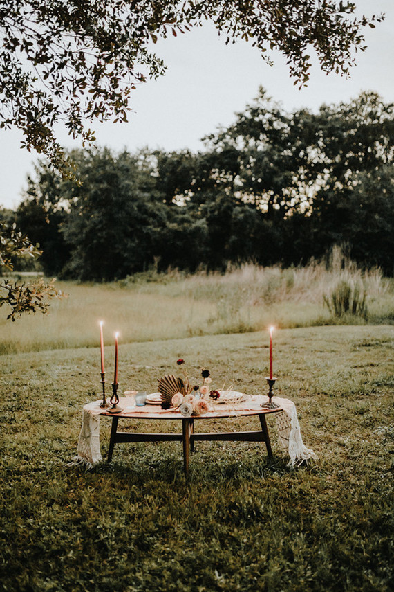 Southern bohemian elopement inspiration