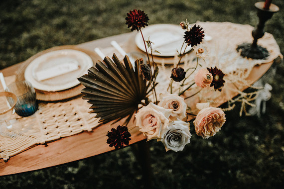 Southern bohemian elopement inspiration