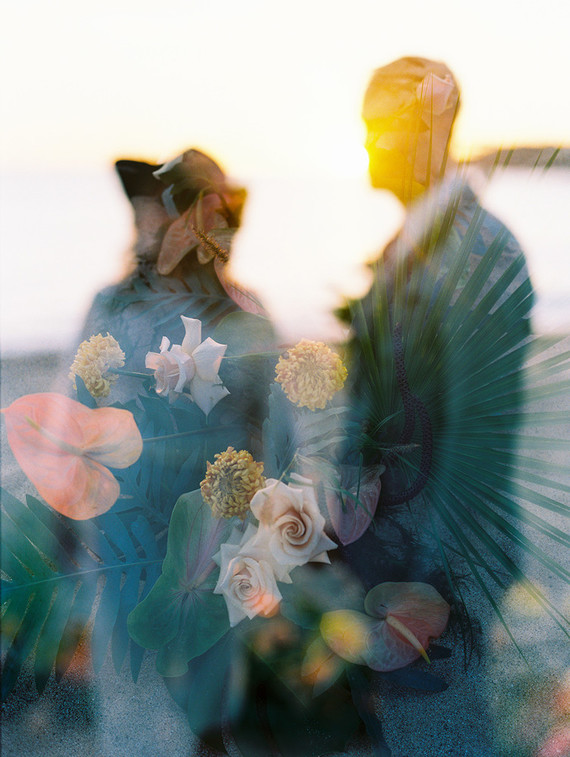 Modern wedding Portrait