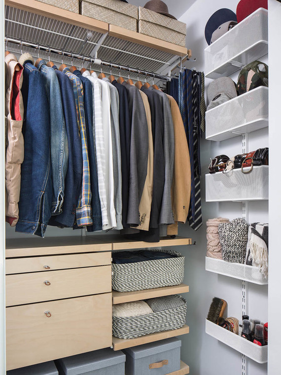 Master closet makeover