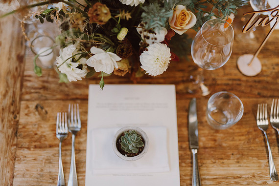 Modern same sex wedding at Foreign Cinema in San Francisco