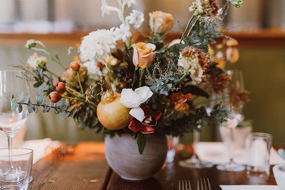Modern same sex wedding at Foreign Cinema in San Francisco