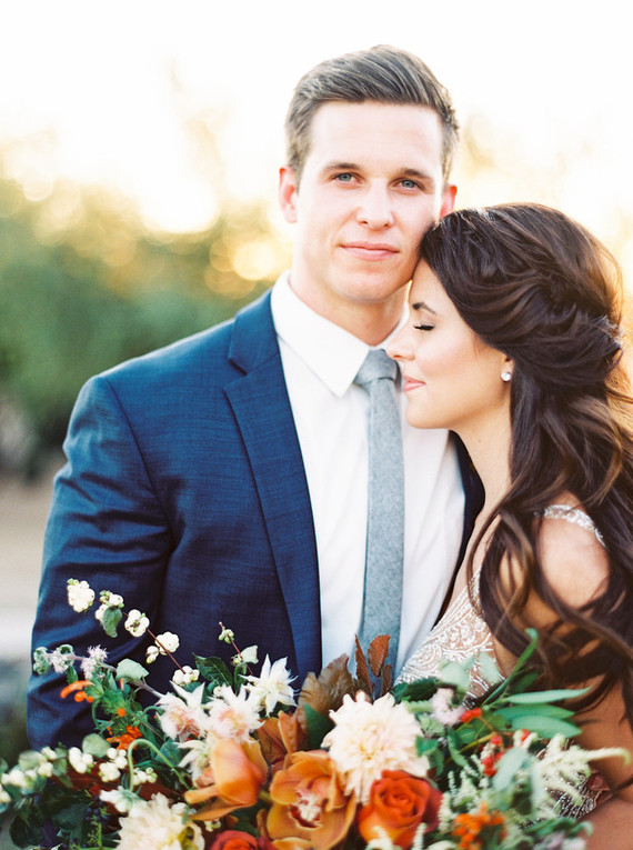 Romantic fall southwest wedding ideas in Scottsdale