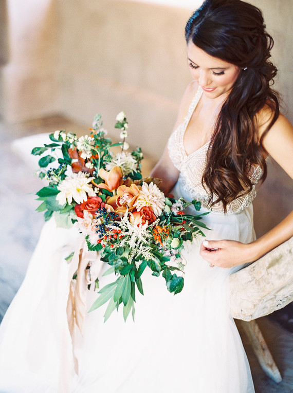 Romantic fall southwest wedding ideas in Scottsdale