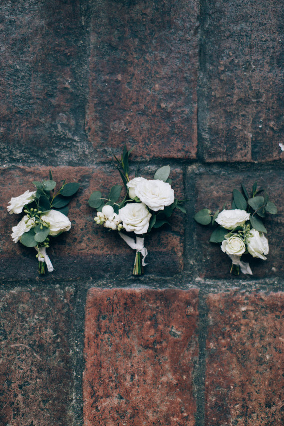 Intimate winter wedding at Chateau de Montplaisant in France