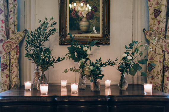 Intimate winter wedding at Chateau de Montplaisant in France