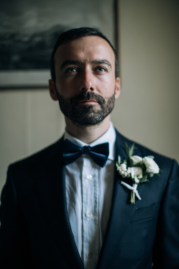 Intimate winter wedding at Chateau de Montplaisant in France