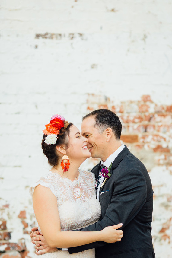 Mexican vintage-inspired wedding at Howl Long Beach