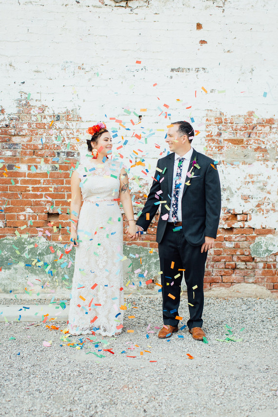 Mexican vintage-inspired wedding at Howl Long Beach