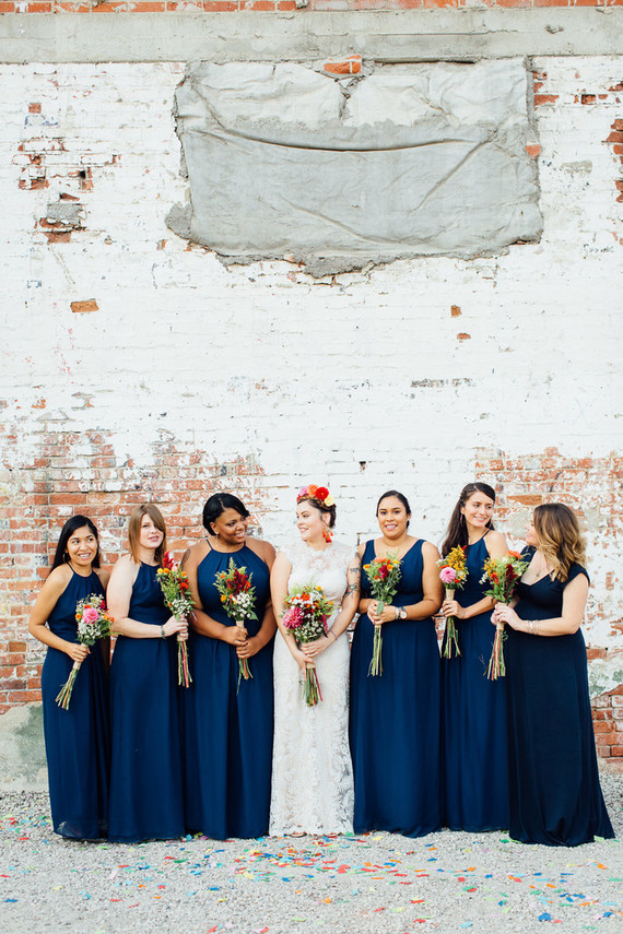 Mexican vintage-inspired wedding at Howl Long Beach