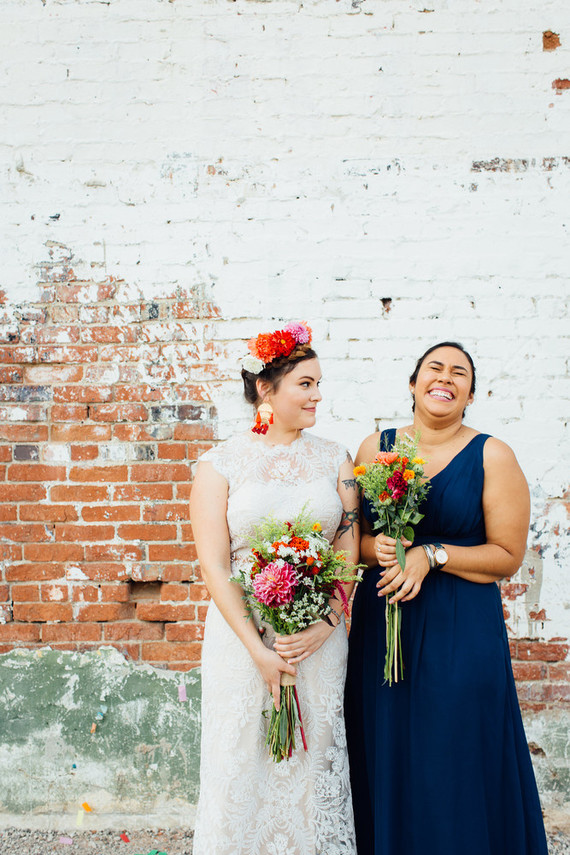 Mexican vintage-inspired wedding at Howl Long Beach