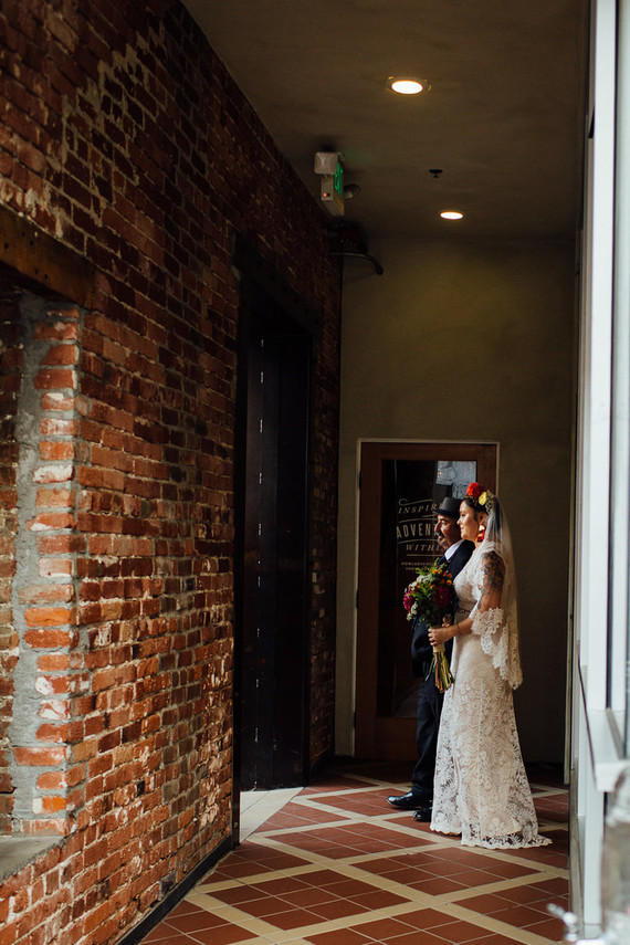 Mexican vintage-inspired wedding at Howl Long Beach