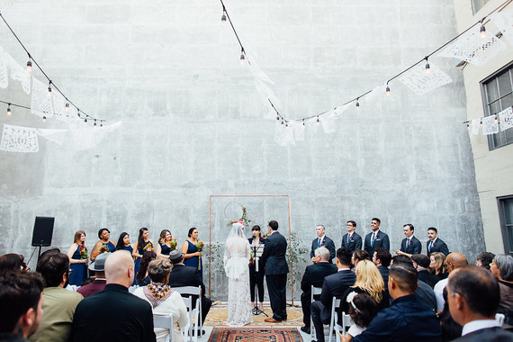 Mexican vintage-inspired wedding at Howl Long Beach