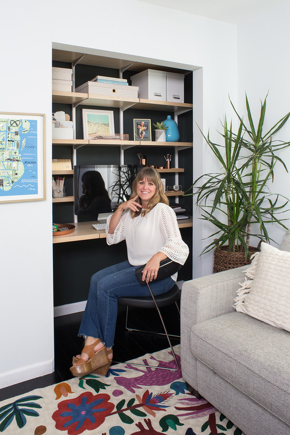 Closet home office