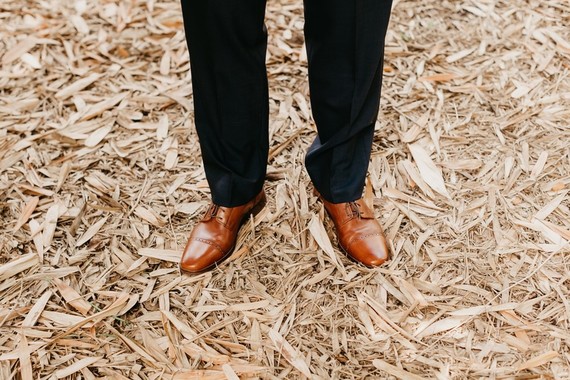 Modern tropical wedding at the San Diego Botanic Garden