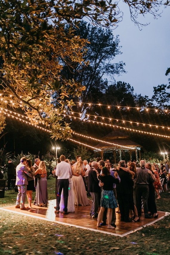 Modern tropical wedding at the San Diego Botanic Garden