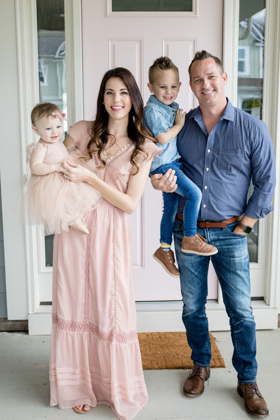 Pink floral first birthday party ideas on 100 Layer Cakelet