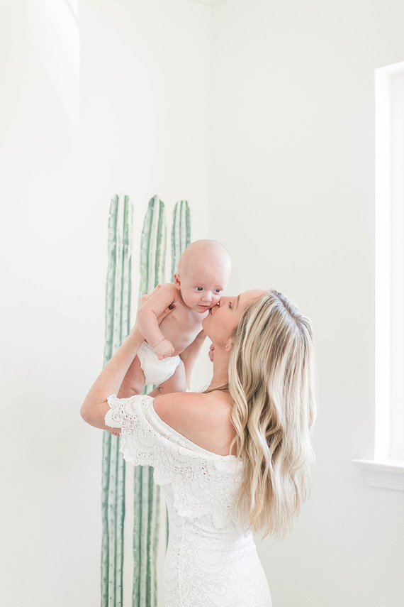 minimal white boy's nursery ideas