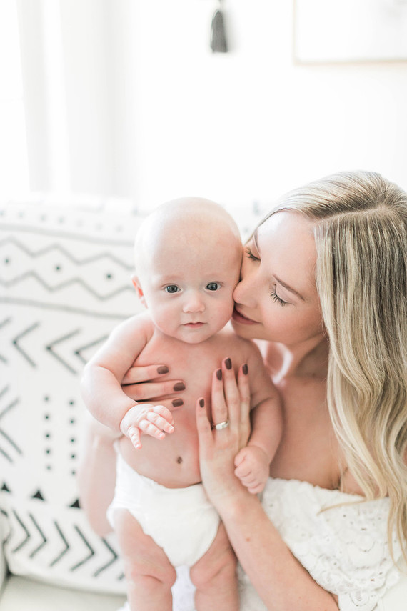 minimal white boy's nursery ideas