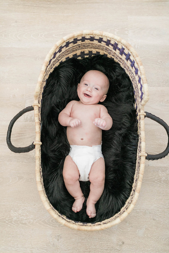 minimal white boy's nursery ideas