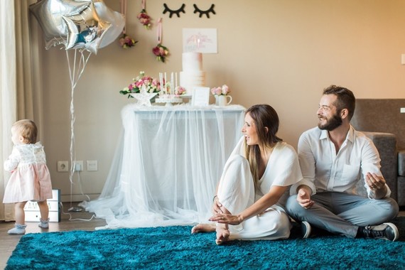 Whimsical girl's first birthday ideas on 100 Layer Cakelet