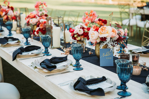 Stylish tropical wedding at Flora Farms in Cabo