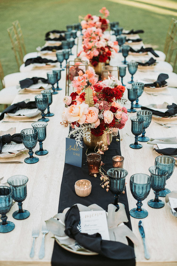 Stylish tropical wedding at Flora Farms in Cabo Inspiration