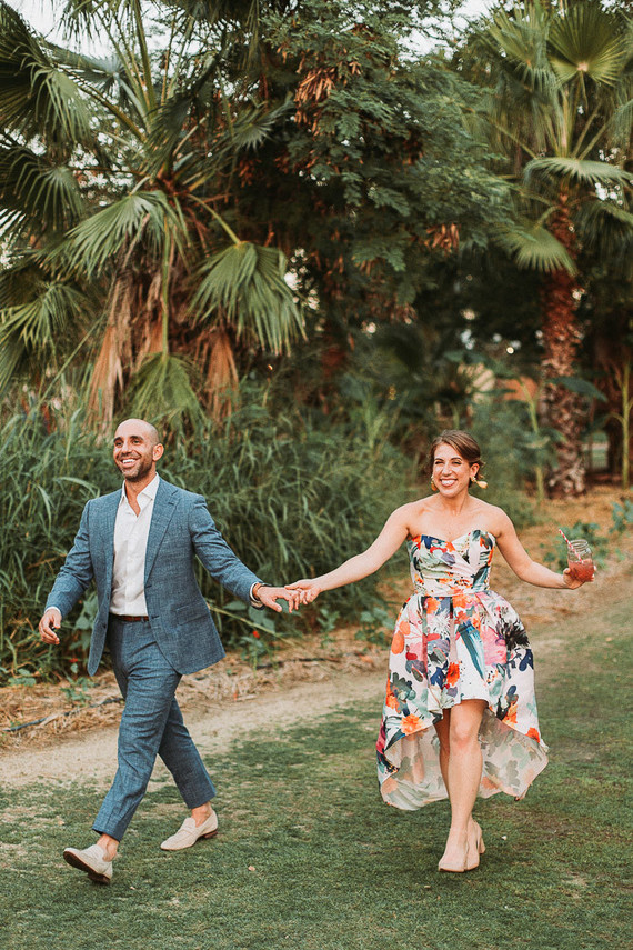 Stylish tropical wedding at Flora Farms in Cabo