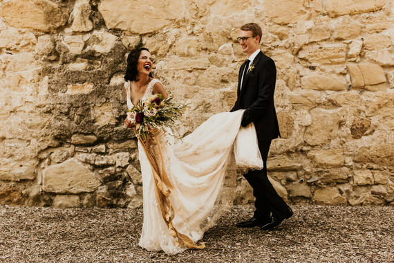 Spanish-Inspired foodie wedding at Serra Plaza in San Juan Capistrano