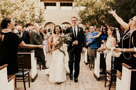 Spanish-Inspired foodie wedding at Serra Plaza in San Juan Capistrano