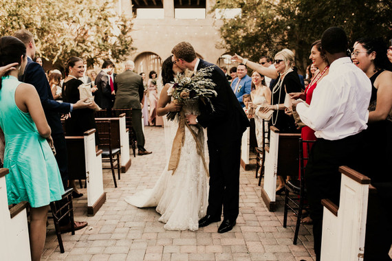 Spanish-Inspired foodie wedding at Serra Plaza in San Juan Capistrano