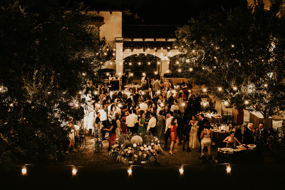 Spanish-Inspired foodie wedding at Serra Plaza in San Juan Capistrano