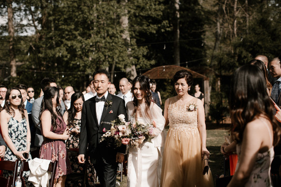 Moody modern wedding at Cherry Hollow Farms in Atlanta