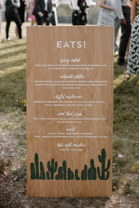 Moody modern wedding at Cherry Hollow Farms in Atlanta