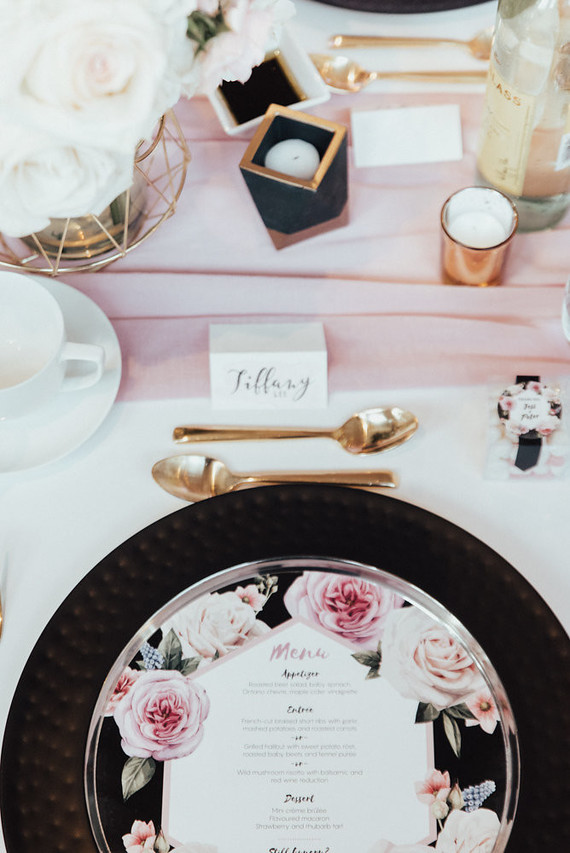 Modern graphic warehouse wedding in Toronto