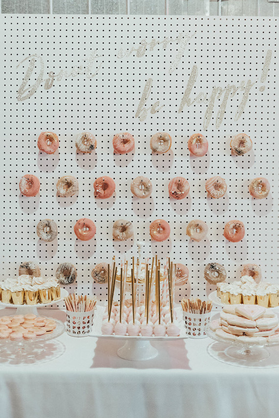 Modern graphic warehouse wedding in Toronto Inspiration
