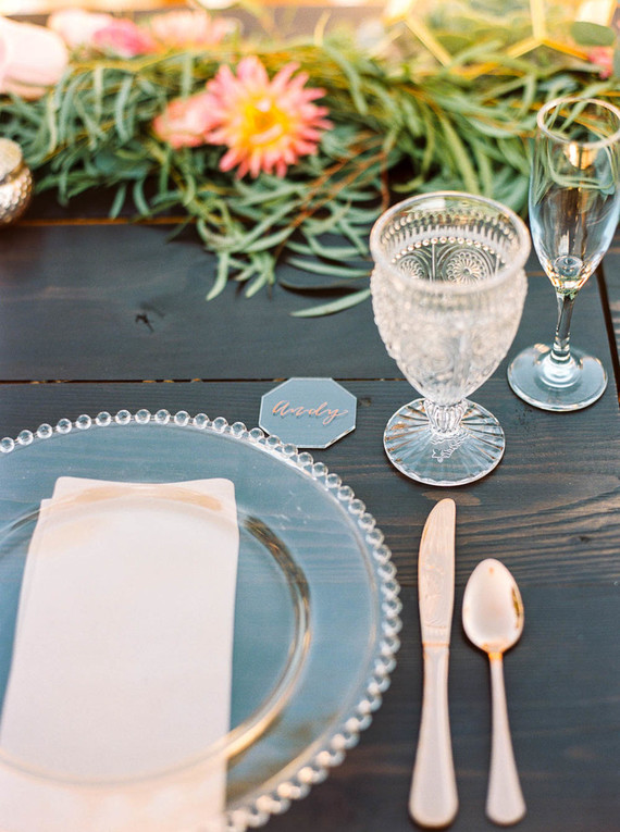 Modern feminine Santa Cruz wedding with boho details