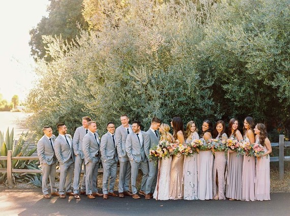 Modern feminine Santa Cruz wedding with boho details