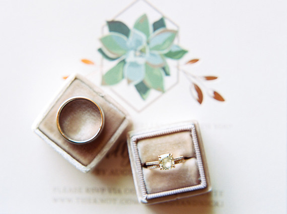 Modern feminine Santa Cruz wedding with boho details