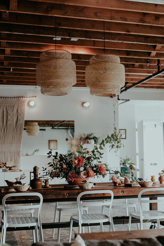 Crafts and cocktails workshop at Union/Pine Inspiration