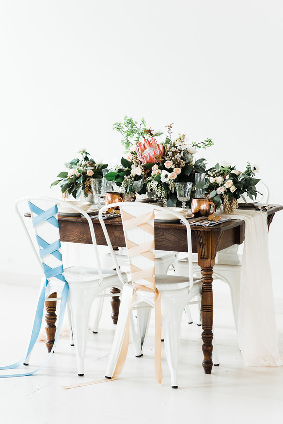ballet and ribbon inspired wedding ideas for spring Inspiration