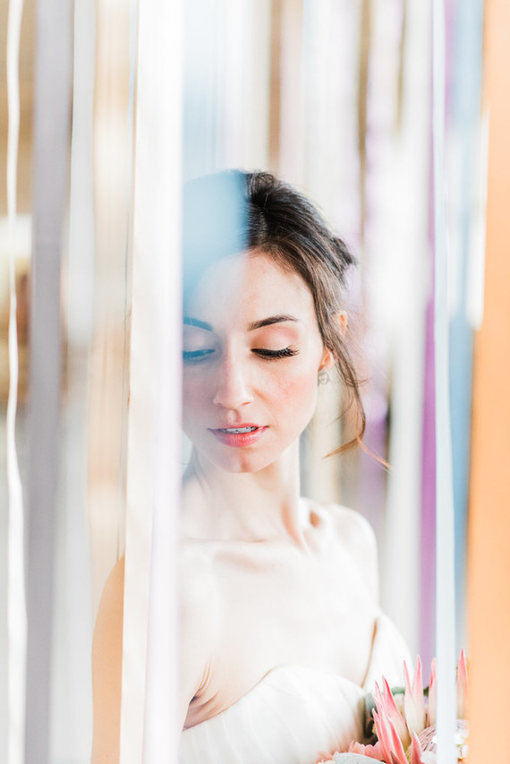 ballet and ribbon inspired wedding ideas for spring