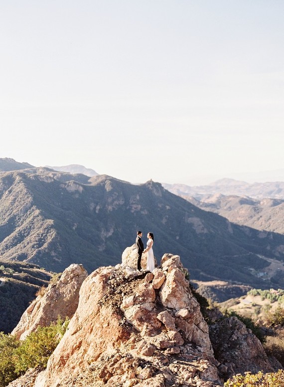 Elegant Valentine's Day wedding ideas at Malibu Rocky Oaks Estate